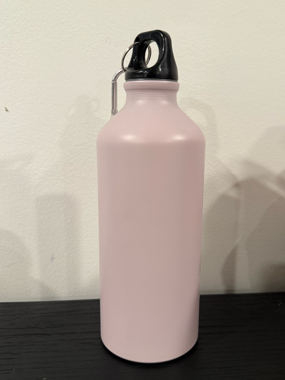 Pink water bottle